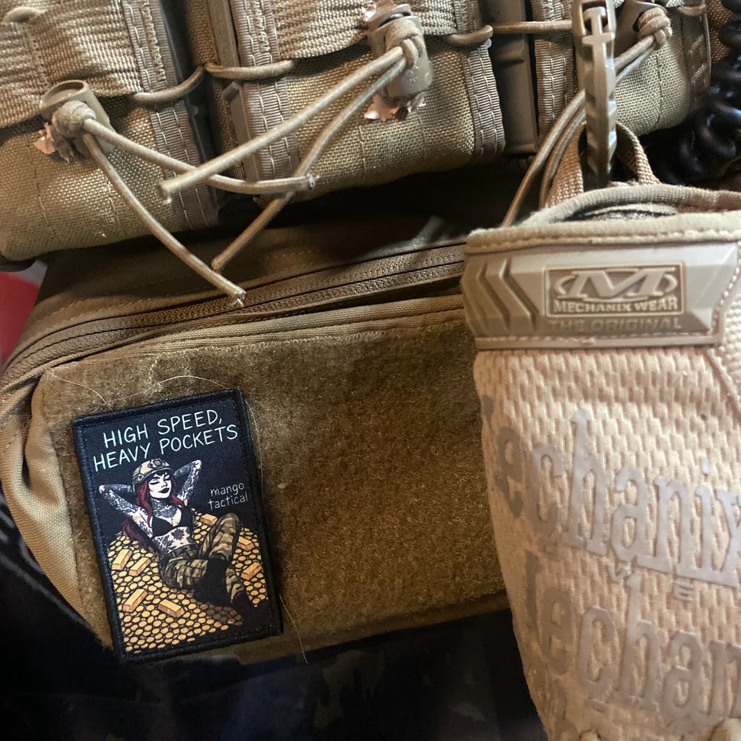 High Speed, Heavy Pockets Morale Patch
