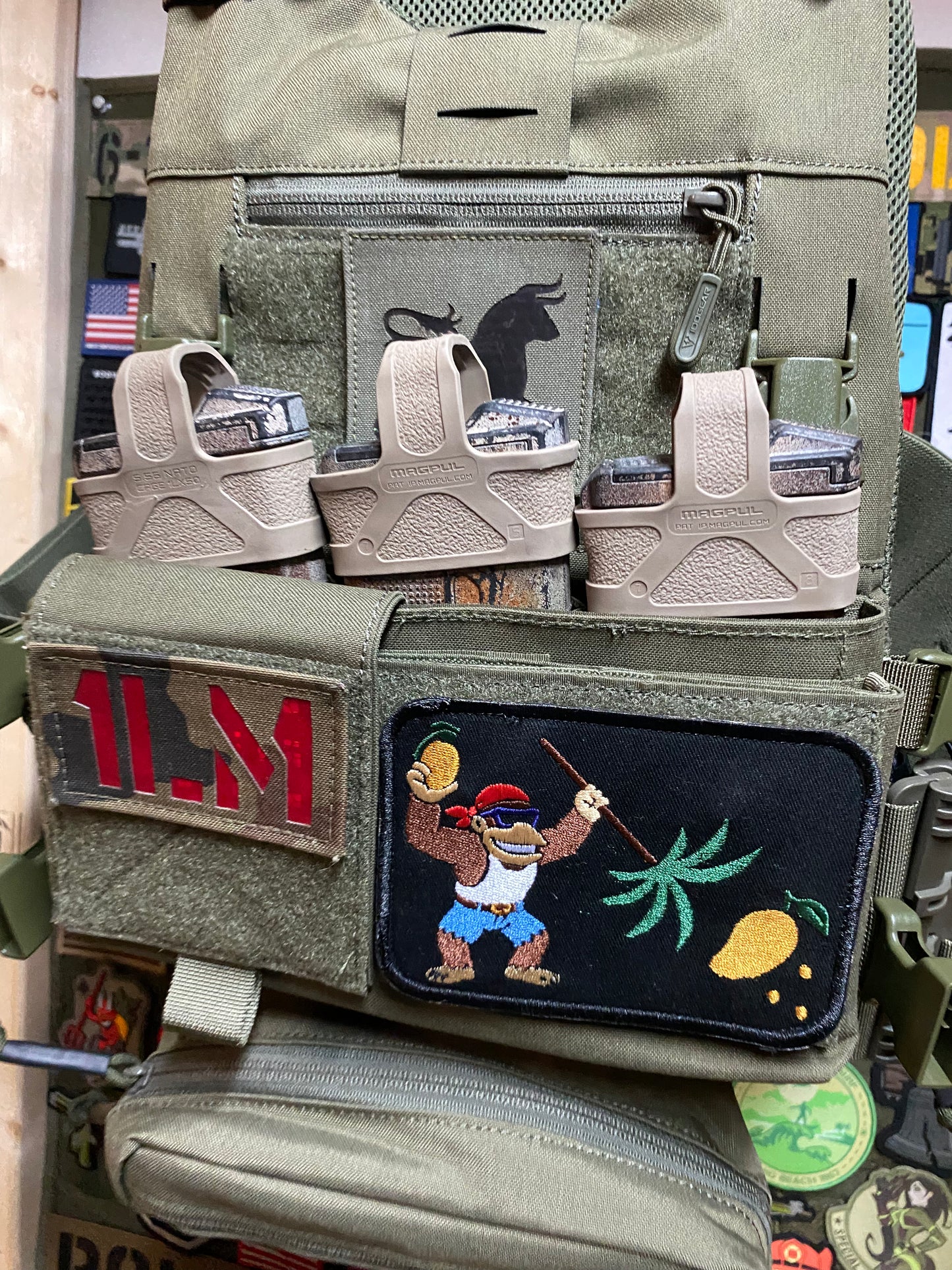 Funky Blackbeard Admin Style Morale Patch