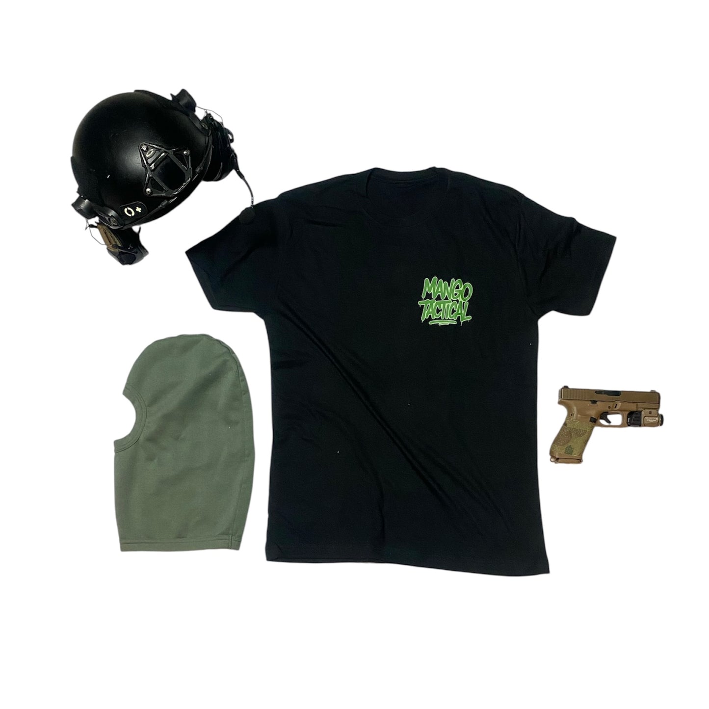 Pink Top, Black Ops Tee